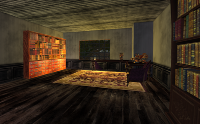 interior view of book shop, 202 Stones End
