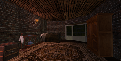 Interior view of rooms at 203 Stones End