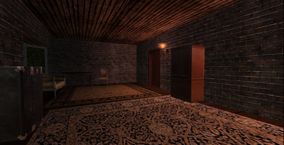 Interior view of rooms at 203 Stones End