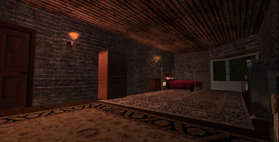 Interior view of rooms at 203 Stones End