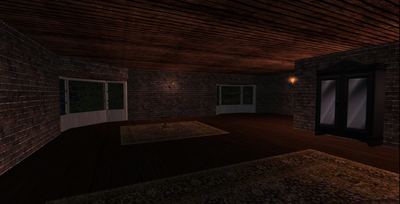 interior view of room at 203d Stones End.