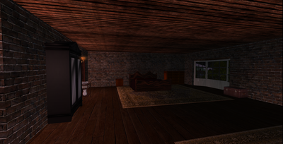 interior view of room at 203d Stones End.